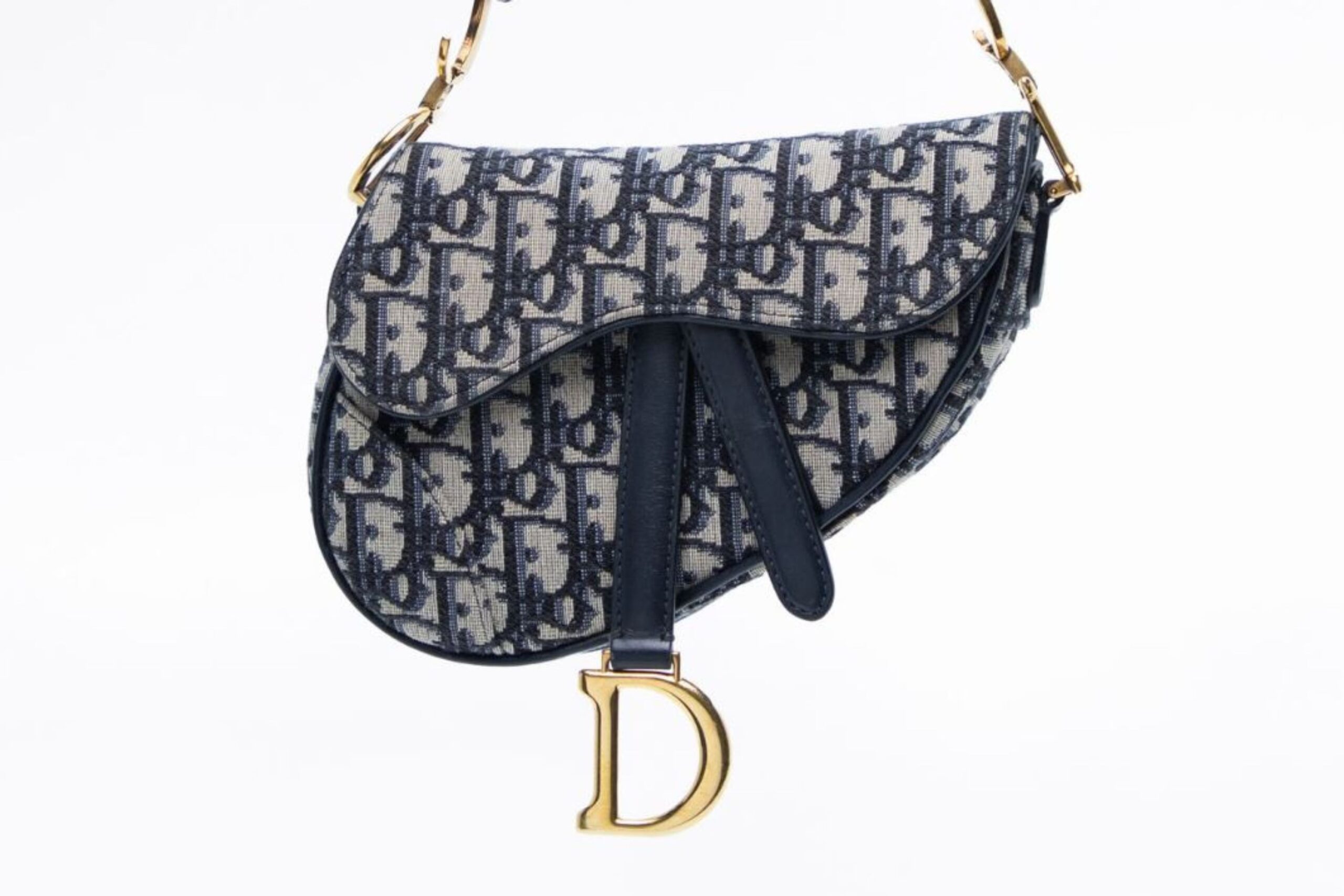 Christian Dior Oblique Mini Saddle Bag