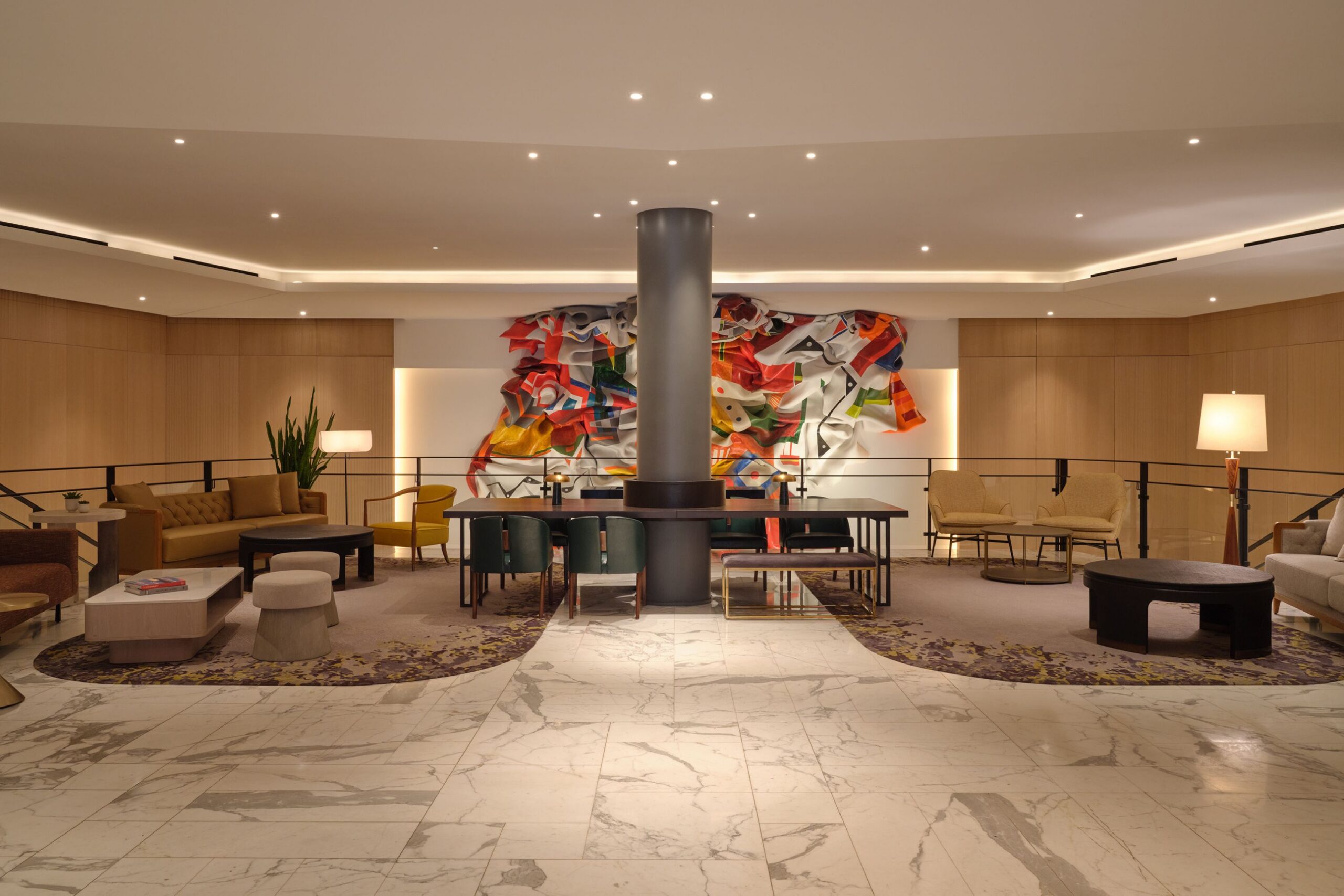 The William Vale lobby