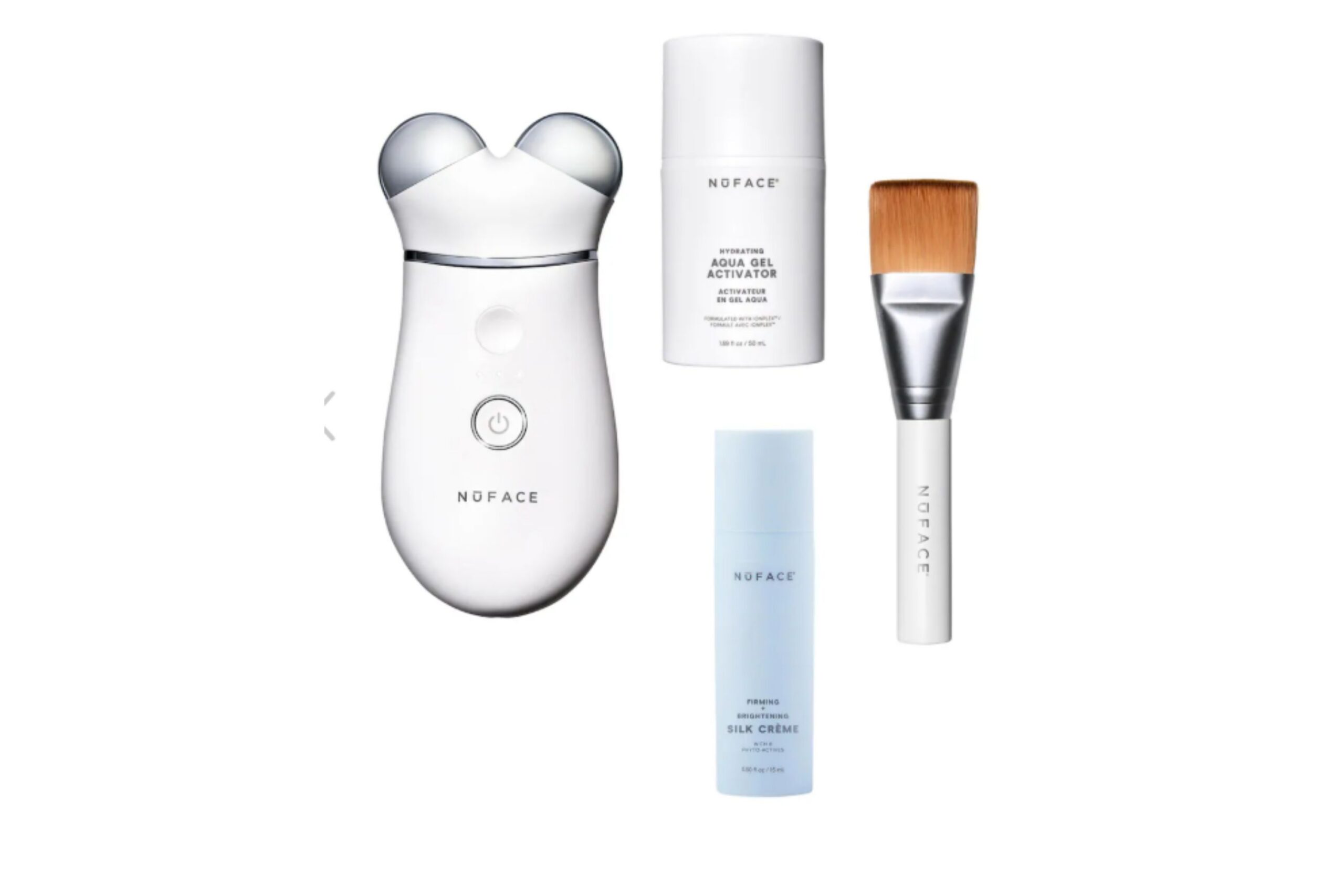 NuFACE TRINITY+ Microcurrent Facial Toning Device Starter Kit